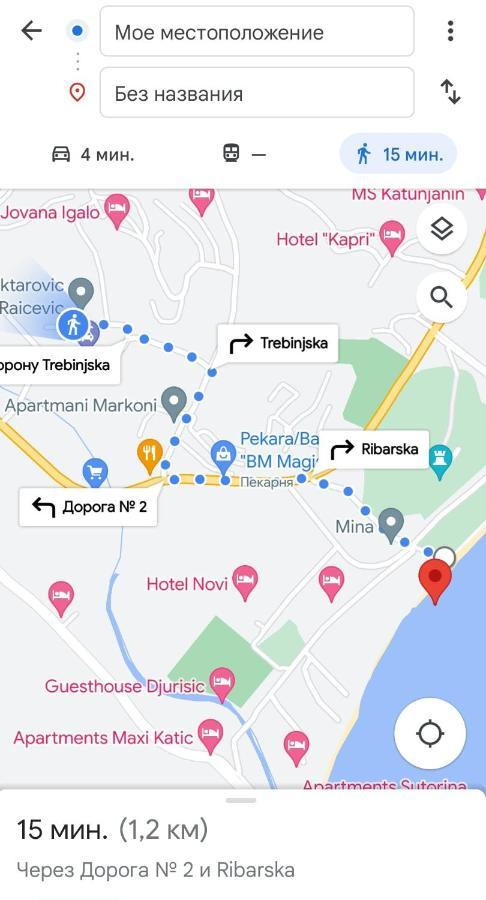 Apartament Maria Igalo Zewnętrze zdjęcie